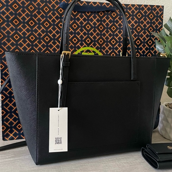 New✨ authentic Emerson tote bag & matching wallet in black - Picture 13 of 15